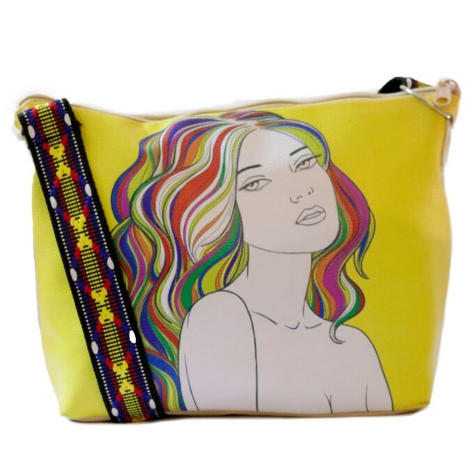 Girl-With-Colourfull-Mind-Digital-Print-Sling-Bag-2