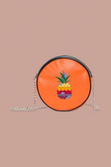 Pineapple-orange-Sling-Bag-1