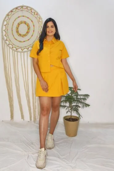 YELLOW-COTTON-SKORT-SET-2