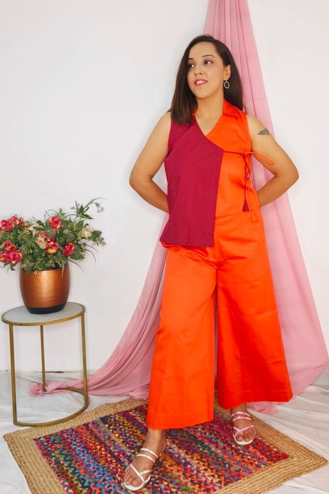 Orange-Smart-Co-ord-Set-1