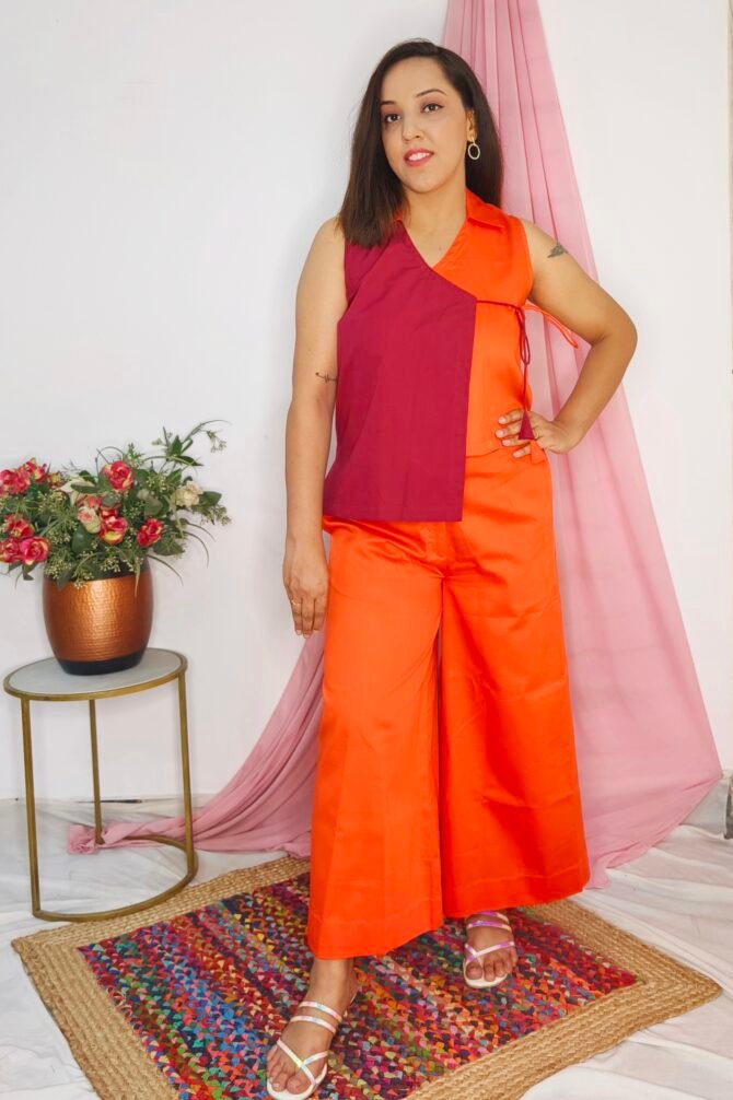 Orange-Smart-Co-ord-Set-3