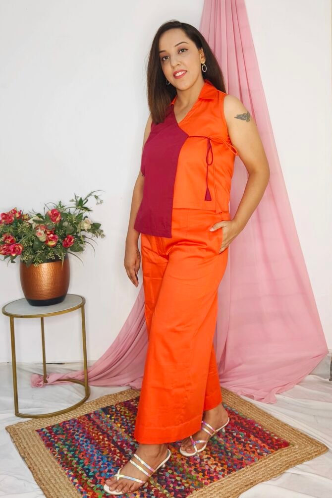 Orange-Smart-Co-ord-Set-5