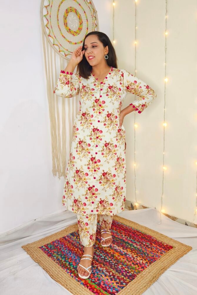 White-Pink-Smart-Kurta-Set-1